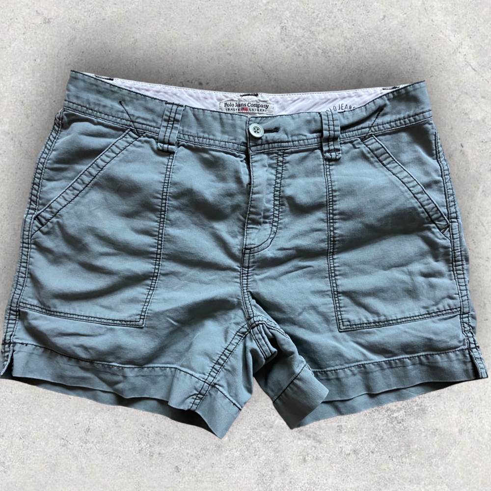 Polo Ralph Lauren Shorts Women Size 8 100% Cotton - Picture 1 of 4